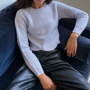 Aritzia Wilfred Sardou heather grey sweater